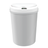 Lixeira Automática Cinza com Sensor Inteligente À Prova D'água 12l, sem Toque, Recarregável Via Usb - 1