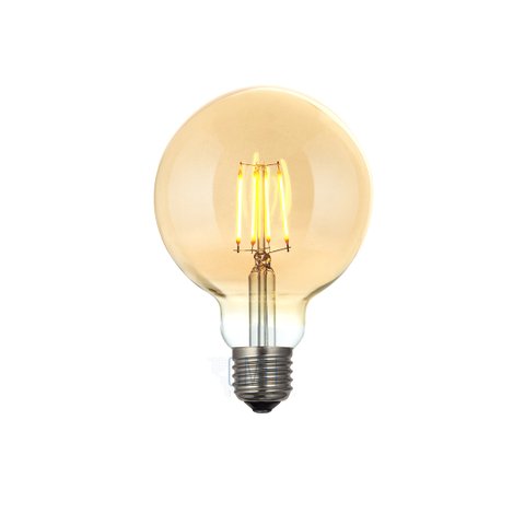 Lampada Vintage Filamento LED G95 4W 110V
