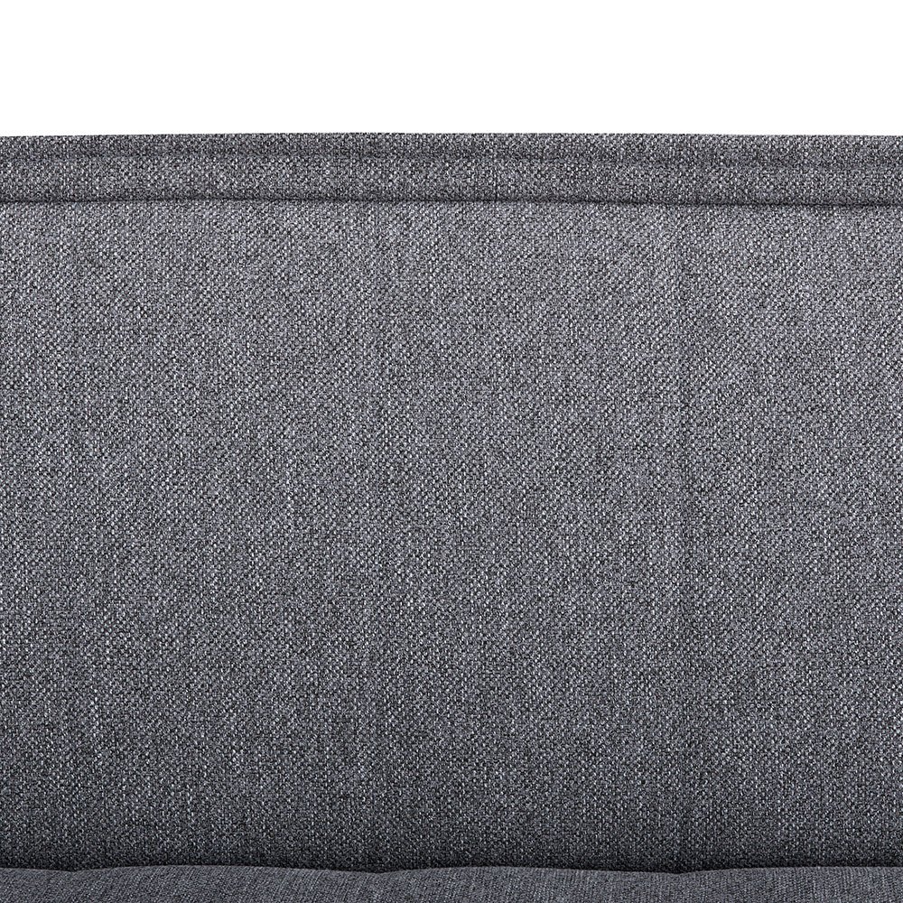 Sofá Cama Masp Cinza Dark Gray em Linho 1,88m - 4