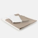 Ver imagem 2 de Jogo de Cama Lino Camel Solteiro Blue Gardenia