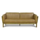 Ver imagem 1 de Sofá Rústico de Madeira Maciça Oregon 3 lugares Minas Câmel