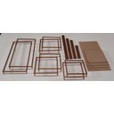 Ver imagem 5 de Kit de Mesa para Festa Decoração Cubo c/ 4 Peças Branco