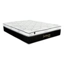 Ver imagem 1 de Colchão Casal Luckspuma Espuma Visco Molas Ensacadas MasterPocket Lucksfaction Black Euro Pillow (138x188x36