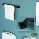 Ver imagem 7 de Kit de Acessórios para Banheiro 5 Peças Inox Preto - Demima