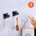 Ver imagem 4 de Kit de Acessórios para Banheiro 5 Peças Inox Preto - Demima