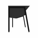 Ver imagem 6 de Plataforma Individual Trabalho Escritório com Caixa de Tomadas 150cm Industrial Preto