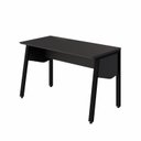Ver imagem 1 de Plataforma Individual Trabalho Escritório com Caixa de Tomadas 150cm Industrial Preto
