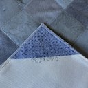 Ver imagem 3 de Tapete de couro cinza tingido 0,60x1,80 sem bordas pç 10x10