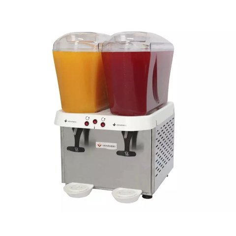 Refresqueira Inox 2 Bojos 16 Litros Venâncio Rv216 220v