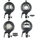 Ver imagem 3 de Suporte Flash Adaptador Bowens Godox S2 para V1 Ad200 Ml60