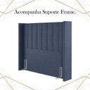 Ver imagem 5 de Cabeceira Solteiro 88 cm Barcell Veludo Azul Soon