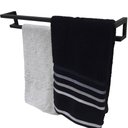 Ver imagem 1 de Toalheiro com Prateleira Strassis Design Sd-4001 60 Cm Preto