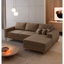 Ver imagem 1 de Sofá Cronos 03 Metros Chaise Lado Direito Meu Sofá Online