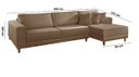 Ver imagem 7 de Sofá Cronos 03 Metros Chaise Lado Direito Meu Sofá Online