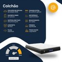 Ver imagem 5 de Cama Box com Colchão Gazin de Espuma D28 Pillow Top Ortoblack Queen 158cm