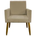 Ver imagem 3 de Kit 3 Poltronas Decorativa Para Sala Recepção Escritório Mari Suede Cores