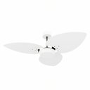 Ver imagem 1 de Ventilador de Teto Natuvent Dahlia No Light 3 Pás Madeira Branco 127v
