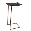 Ver imagem 1 de Mesa Apoio Lateral para Sofá Atenas Pé Café:Preto