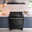 Ver imagem 2 de Fogão Dako Supreme Glass 5 Bocas com Mesa de Vidro e Tripla Chama