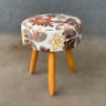 Puf, Puff Para Sala Pé Palito Flores/floral 50 Cm Altura - 6