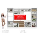 Ver imagem 7 de Armário De Cozinha 330cm Branco/Rustic03 Branco/Rustic