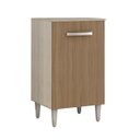 Ver imagem 1 de Balcão Armário para Botijão de Gás Angela Hr Móveis:elmo-marrom