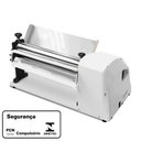 Ver imagem 5 de Cilindro de Massa Elétrico Saro Csc4011 Standard Cromado Antiaderente 40cm Inox e Aço 127v