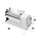 Ver imagem 4 de Cilindro de Massa Elétrico Saro Csc4011 Standard Cromado Antiaderente 40cm Inox e Aço 127v