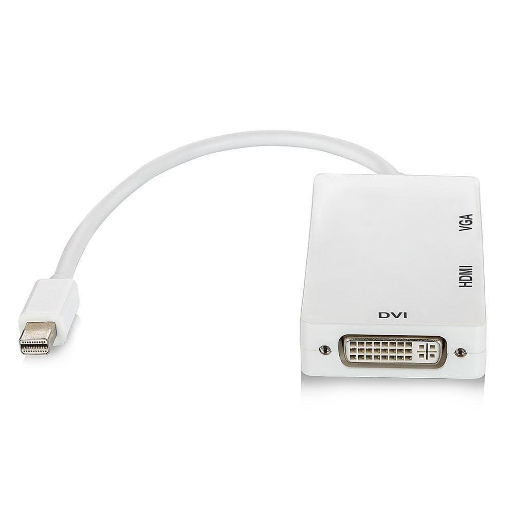 Adaptador Mini Displayport para Hdmi Vga Dvi - 2