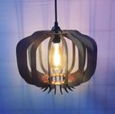 Ver imagem 5 de Luminária Teto Tipo Pendente em Mdf - Completa