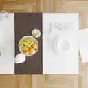 Ver imagem 7 de 1 Caminho Trilho Mesa Impermeável PVC Kori Bege 42x140