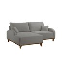 Ver imagem 2 de Sofá Albano Linho 185cm Chaise Lado Esquerdo Meu Sofá Online