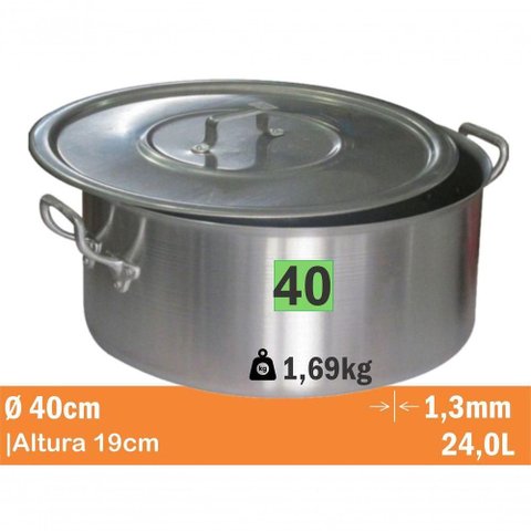 Cacarola Standard Nr 40 24,0l Real 9140