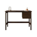 Ver mais imagens de Escrivaninha de Madeira 2 Gavetas Office 110 Cm Cor Imbuia Marlo Idimex