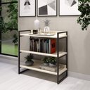 Ver imagem 2 de Estante de Ferro Industrial com Prateleiras para Livros Bebidas Estiloso e Moderno