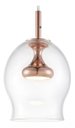 Ver imagem 2 de Pendente Clear Ouro Rose 25cm Led 5w 2700k Bivolt Pe-052/5.16 Mais Luz