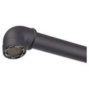 Ver imagem 3 de Torneira de Mesa Cozinha e Lavatório Volante Redondo Bica Alta Móvel Living 1/2" Black Fosco (1195 B