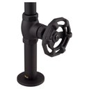 Ver imagem 4 de Torneira de Mesa Cozinha e Lavatório Volante Redondo Bica Alta Móvel Living 1/2" Black Fosco (1195 B