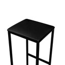 Ver imagem 4 de Banqueta Rústico Industrial Conforto:preto