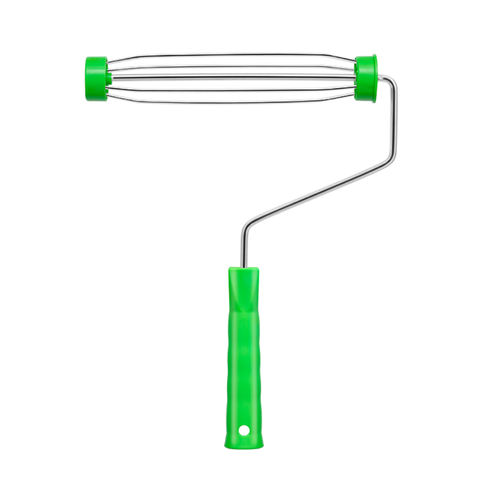 Suporte Gaiola para Rolo de Pintura 23cm Cor Verde Durín