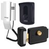 Kit 1 Porteiro Interfone Ipr8010 + 1 Fechadura Preta Reversível Fcfec01n Ipr 8010 - 1