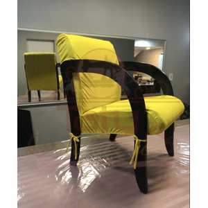 Capa Cadeira de Aproximação:amarelo