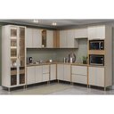 Ver imagem 1 de Cozinha Completa 10 Peças 20 Portas Allure CZ661 Gris Linea