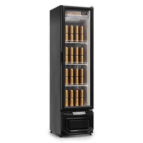Refrigerador/expositor Vertical Gelopar 228 Litros Preto 220v Gcb-23ev