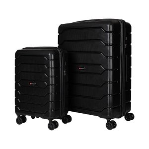 Conjunto de Malas Travelux St. Gallen Polipropileno - P e G Preta