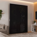 Ver imagem 1 de Persiana Vertical em Pvc Crisdan Largura 1,50 X 1,50 Altura Preto