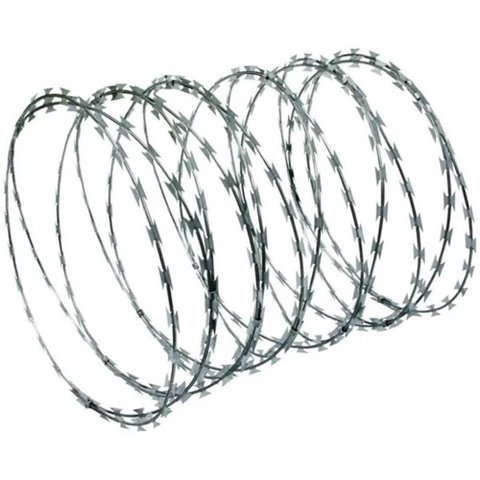 Arame Cacto 45cm de Diâmetro com 6,25 Metros + Kit de Instalação - 000112 - Dr ESPETO