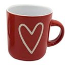 Ver imagem 3 de Conjunto 3 Caneca de Porcelana Big Heart Coreção Café Chá Presente