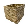 Vaso Cachepo Taboa Natural Mole Palha Quadrado Decoração Lar - 1