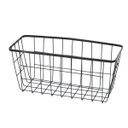 Ver imagem 1 de Cesto Aramado Multiuso Preto Fosco de Pendurar Retangular